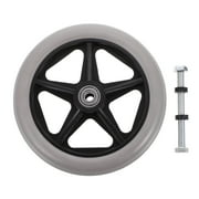 Gymnture 6 Inch Heavy Duty Universal Wheelchair Front Wheel Casters
